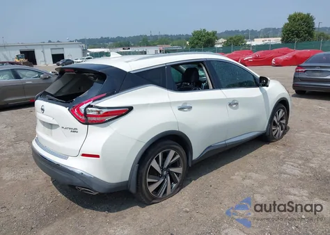 2017 Nissan Murano Platinum from USA, damaged, VIN 5N1AZ2MHXHN204501